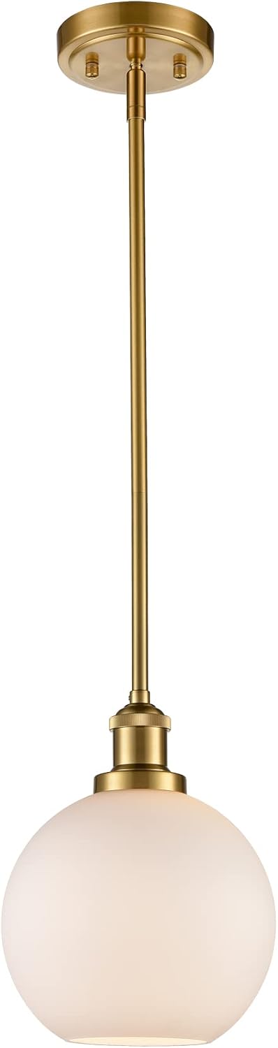 Gold Globe Glass Pendant Lights