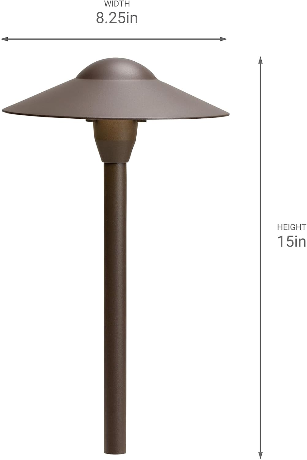 Textured Bronze 12V Path Light