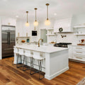 Gold Globe Glass Pendant Lights