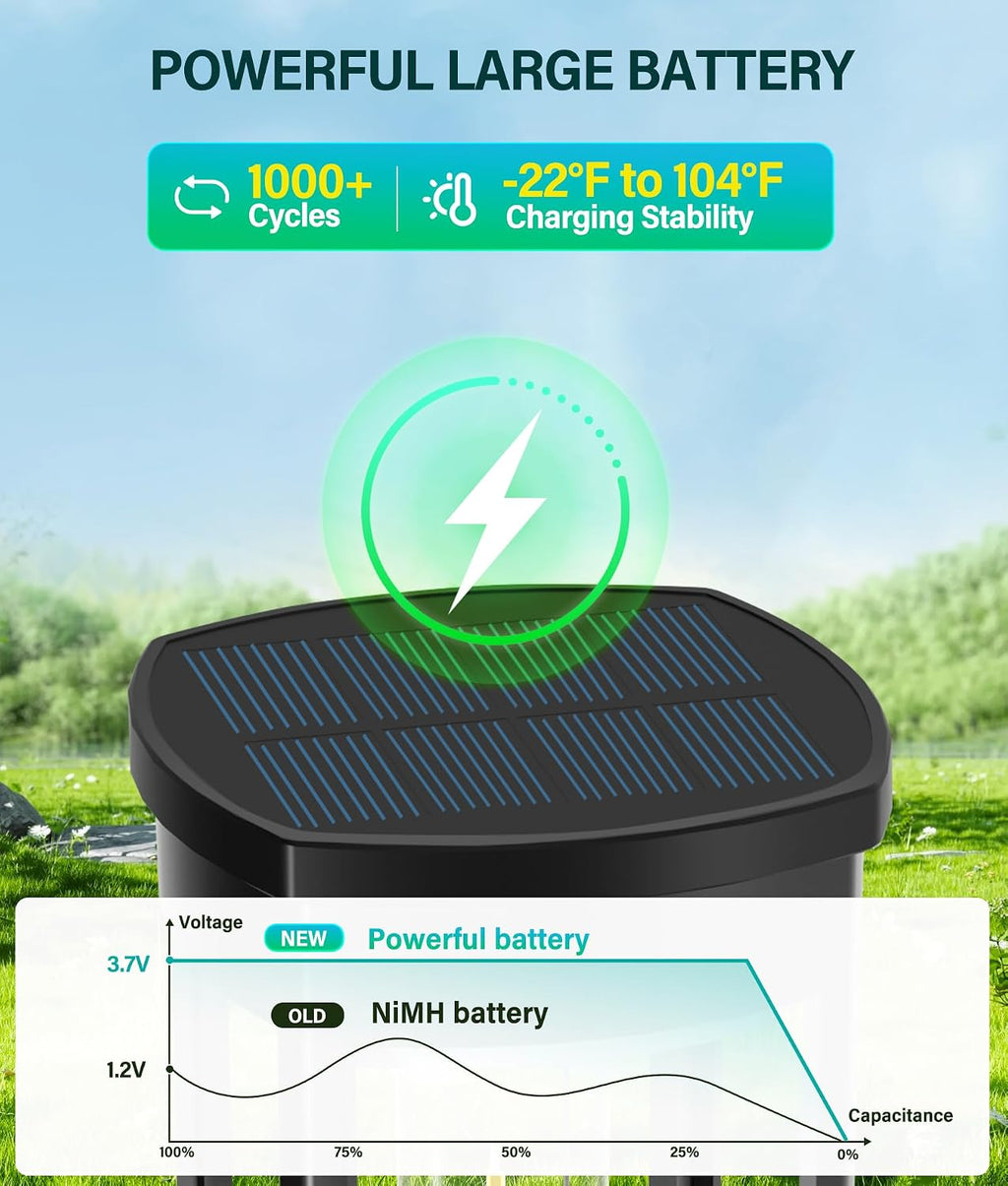 6 Pack Waterproof Solar Path Lights
