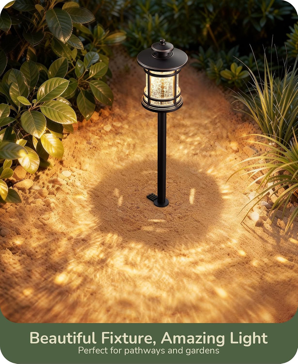 6 Pack Low Voltage LED Path Lights