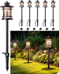 6 Pack Low Voltage LED Path Lights